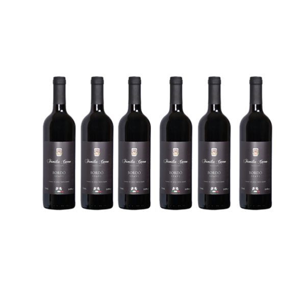 Foto de Caixa Vinho Bordô Suave c/ 6 Garrafas 750ml