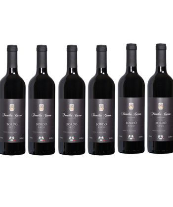 Caixa Vinho Bordô Seco  c/ 6 Garrafas de 750ml