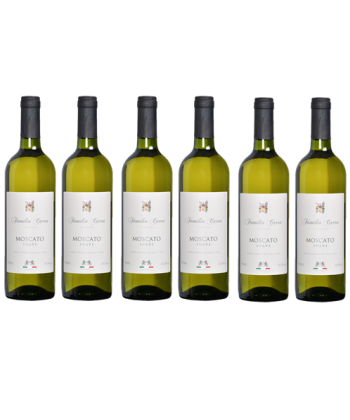 Caixa Vinho Moscatel Suave c/ 6 garrafas 750ml